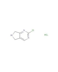 Astatech 2-CHLORO-6,7-DIHYDRO-5H-PYRROLO[3,4-D]PYRIMIDINE HCL, 95.00% Purity, 1G